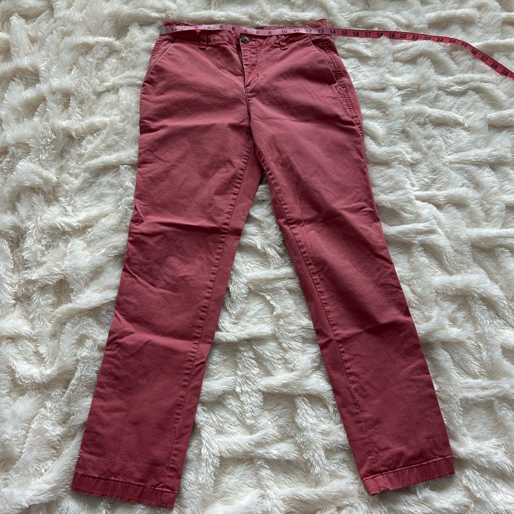 GAP Vibrant Pink Girlfriend Chino Pants
